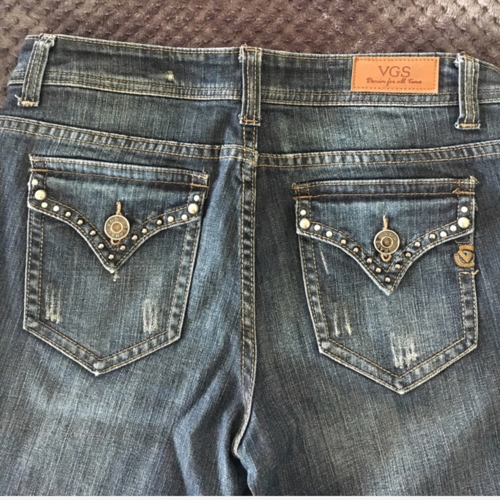 Vigoss Bootcut Denim Jeans - Blue